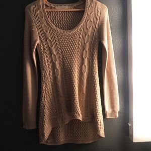 Zara Sweaters - Beige Knitted Sweater Zara Sweaters - Beige Knitted Sweater